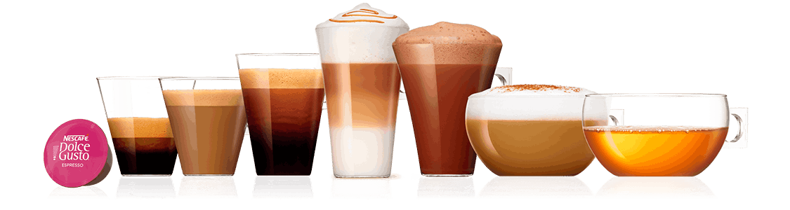 Всички напитки | NESCAFÉ® Dolce Gusto® header image