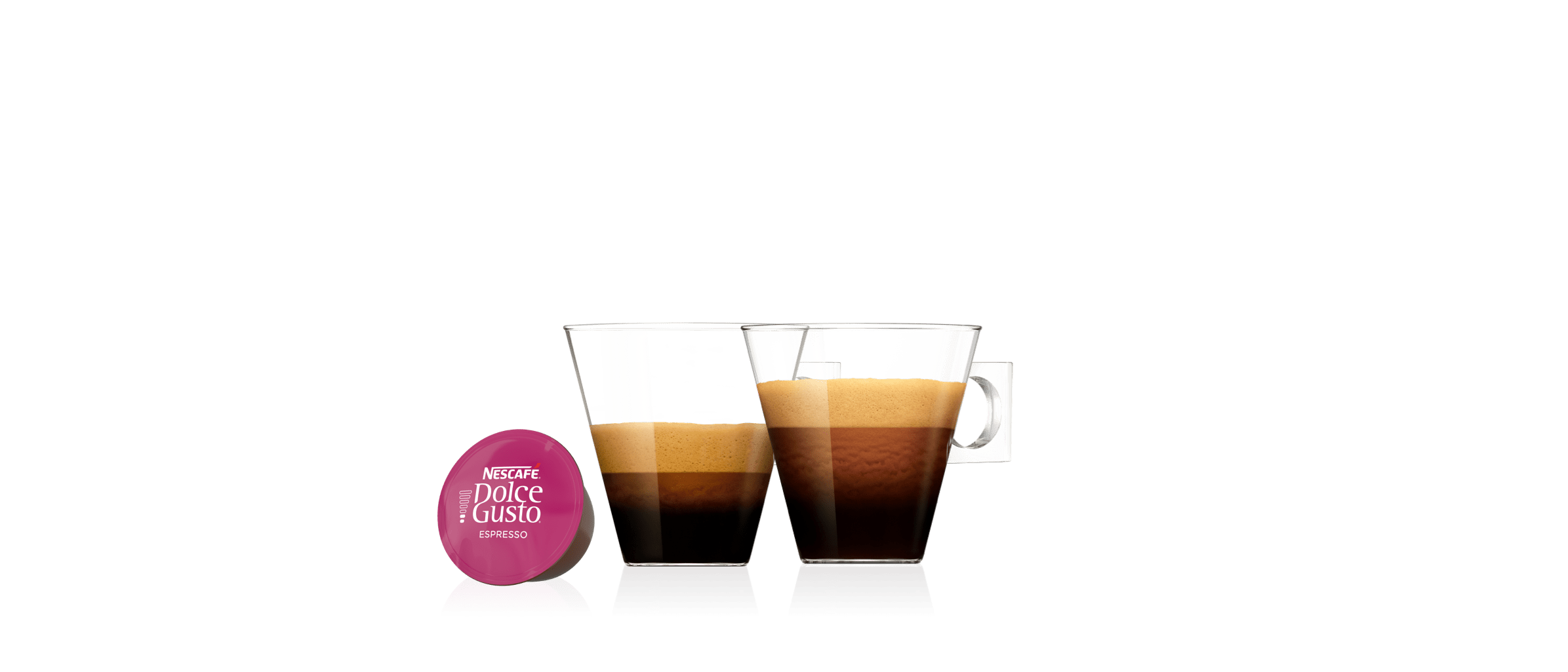 Ристрето и Еспресо  | NESCAFÉ® Dolce Gusto® header image