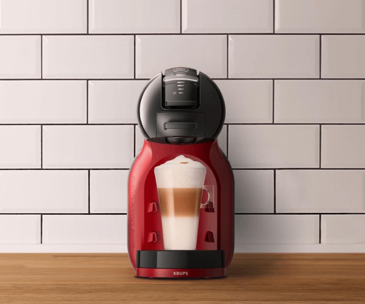 Приближена визия на кафемашина NESCAFÉ® Dolce Gusto® Mini Me by Krups® - Red 