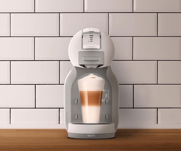 Приближена визия на кафемашина NESCAFÉ® Dolce Gusto® Mini Me by Krups® - White Grey 